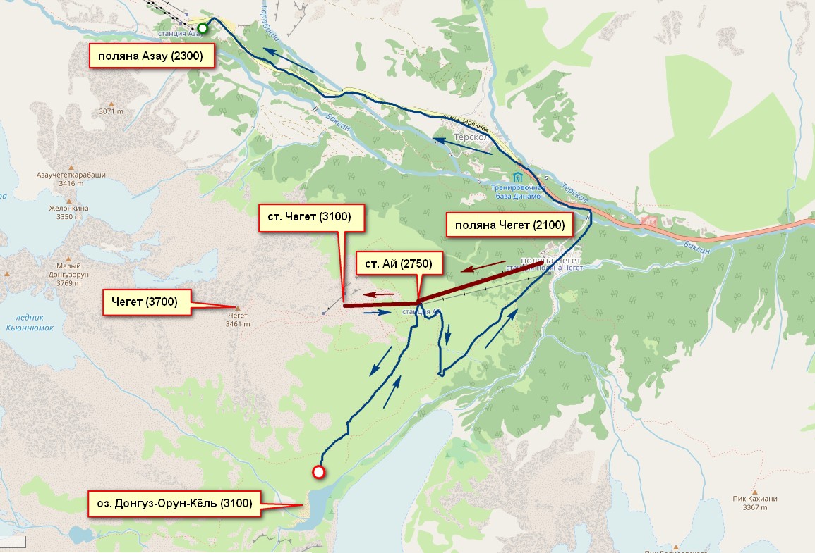 Домбай как добраться. Поляна Чегет карта. Поляна Азау и Чегет на карте. Терскол до Поляны Азау расстояние. Путь до Терскола из Минеральных вод.